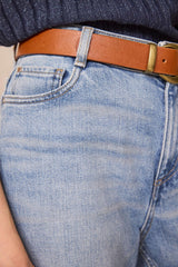 RIO LIGHT WASH MUM JEANS
