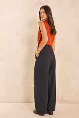 FLAUBERT STRIPED WIDE TROUSERS