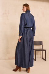 TATIANA EXTRA LARGE DENIM TROUSERS