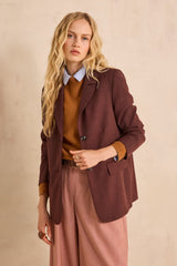 PEYTON BURGUNDY SUIT JACKET