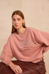 LESHOP COTTON BLEND SWEATSHIRT