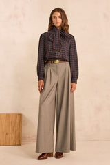 DENISE CHECKERED BLOUSE