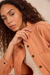 DIXIE LONG-SLEEVE COTTON BLOUSE
