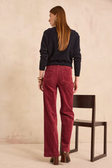 ANAIS WIDE CORDUROY TROUSERS