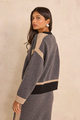 AVA LONG SLEEVE WOOL SWEATER