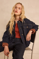 BOB DENIM AND CORDUROY JACKET