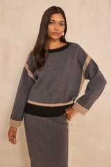 AVA LONG SLEEVE WOOL SWEATER