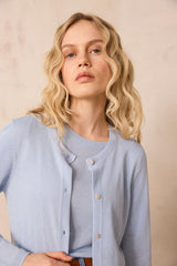 PAPRIKA LIGHT BLUE CARDIGAN