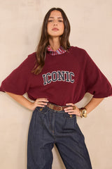 WORKSHOP 3/4 SLEEVE SWEATER