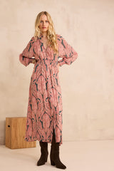 PASTEL FLOWING PRINTED DRESS