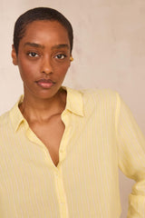 CARLA SUN LONG-SLEEVED STRIPED SHIRT