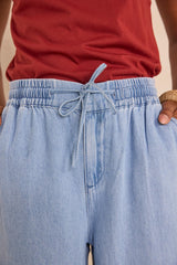 SIMON WIDE COTTON JEANS