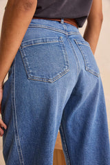 ROBINSON LIGHT WASH BALLOON JEANS