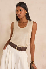 PALMYR BIS SHINY TANK TOP