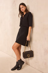 VIRGINIA SHORT WOOL SKIRT