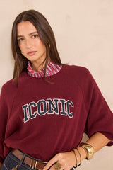 WORKSHOP 3/4 SLEEVE SWEATER