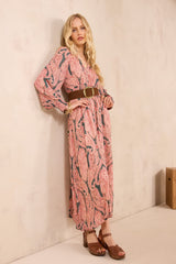 PASTEL FLOWING PRINTED DRESS