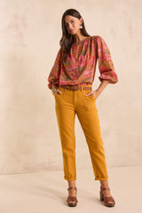 NALLA OCHER TROUSERS