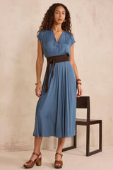 BECKY PETROLE STRAIGHT DRESS