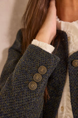 PIA MIXED WOOL JACKET