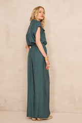 PRINCE LOOSE WIDE TROUSERS