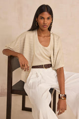 PALMYR SHINY CARDIGAN
