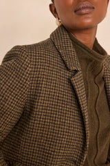 ANABELLE PRINCE OF WALES CHECKERED COAT