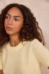 PATRIZIA SHORT SLEEVE SWEATER