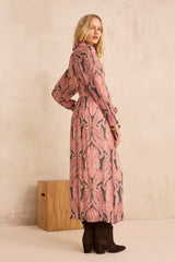 PASTEL FLOWING PRINTED DRESS