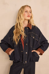 BOB DENIM AND CORDUROY JACKET
