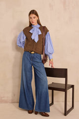 ROMEO WIDE COTTON JEANS