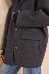CELIA WOOL BLEND COAT
