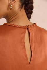 DAREN RUFFLED SLEEVE BLOUSE