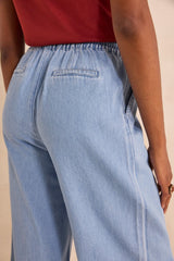 SIMON WIDE COTTON JEANS