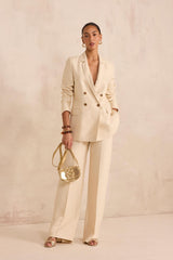 LAYLA WIDE STRIPED TROUSERS