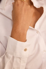 CARLA LONG-SLEEVE COTTON SHIRT