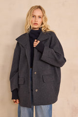 CELIA WOOL BLEND COAT