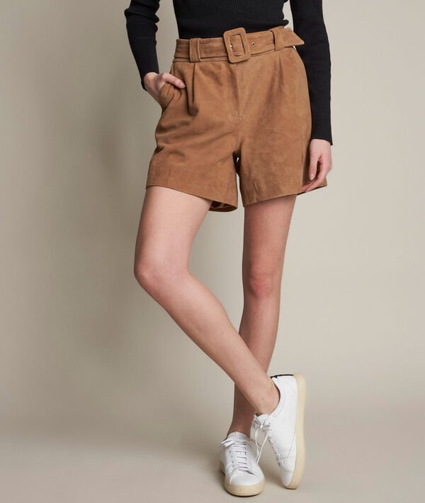 IMANI SUEDE SHORTS