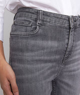 SONIA GREY STRAIGHT-LEG DENIM JEANS