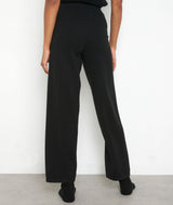 TANIS WIDE RECYCLED CASHMERE TROUSERS