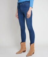 NATY COTTON SLIM-FIT STUDDED DETAILS JEANS