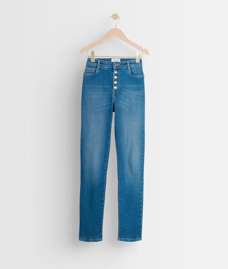 NARA ORGANIC RECYCLED COTTON SLIM-FIT JEANS