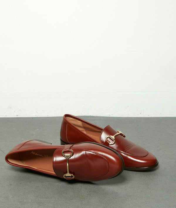 HANNAH LEATHER LOAFERS