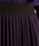 ELARA VIOLET PLEATED SKIRT