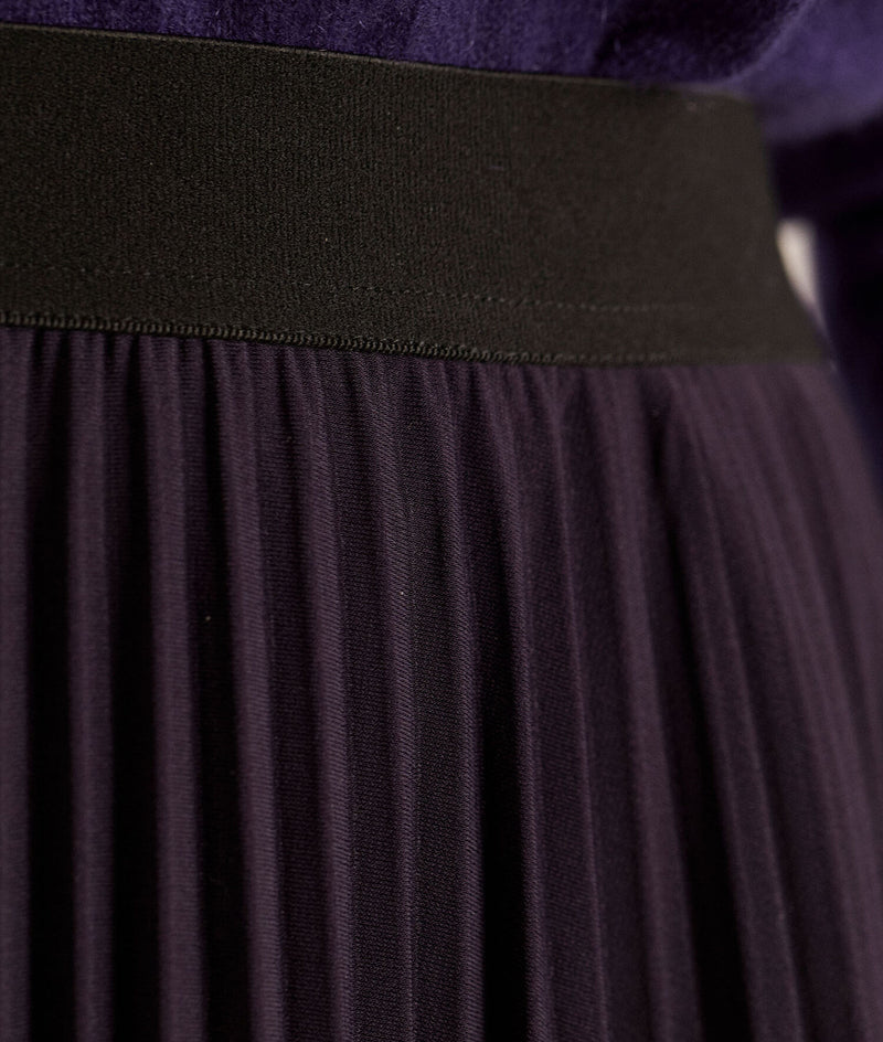 ELARA VIOLET PLEATED SKIRT