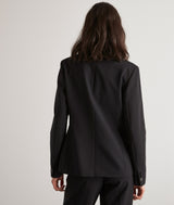 REINE BLACK FITTED BLAZER