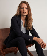 REINE BLACK FITTED BLAZER