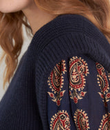 BILL NAVY ECOVERA VISCOSE SLEEVELESS JUMPER