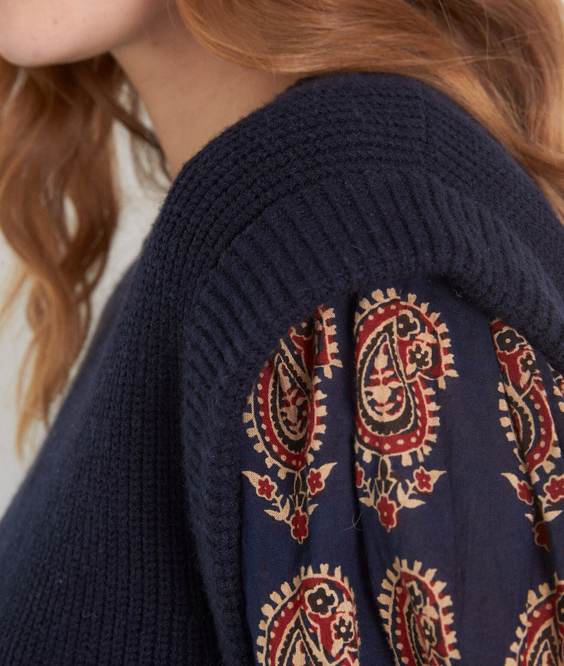 BILL NAVY ECOVERA VISCOSE SLEEVELESS JUMPER