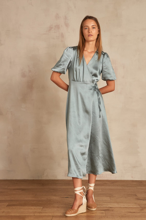 HEVE CELADON DRESS